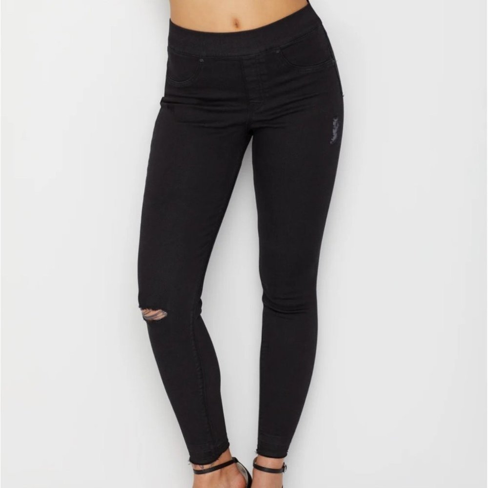SPANX Black Ankle & Cropped Skinny Pants